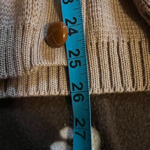 Racquet Club Grandpa Sweater with suede patches on elbows Size Large - Picture 13 of 14